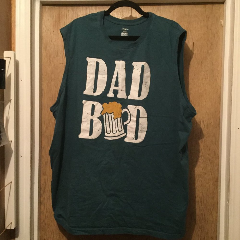 mans plus size tops green/blue in colou